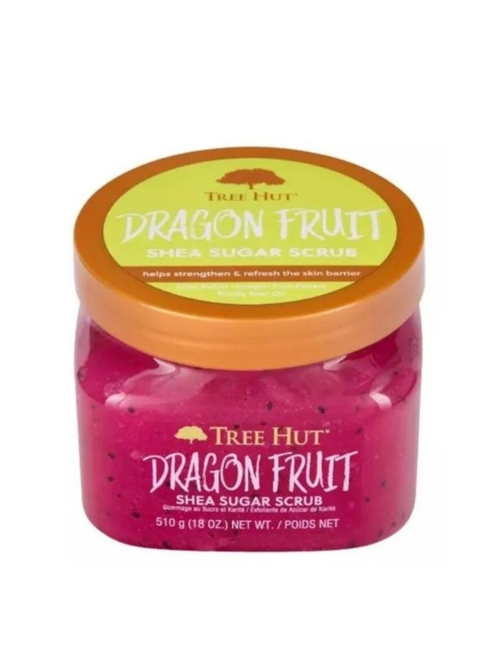 Tree Hut Dragon Fruit Shea Sugar Scrub – Bright Pink Exfoliant